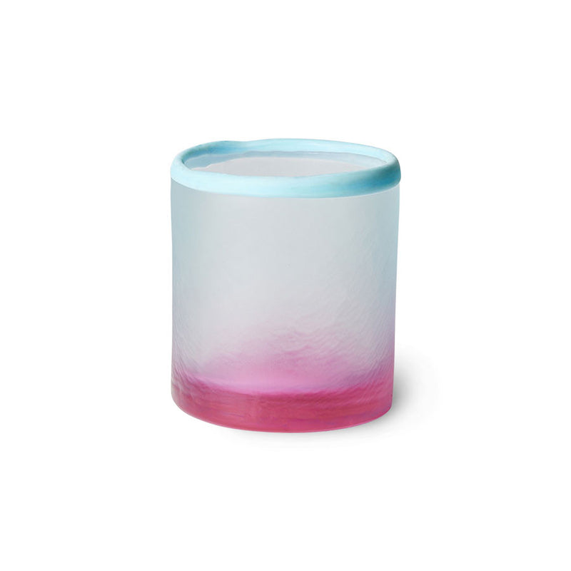 Glass Tea Light Holder - Sky