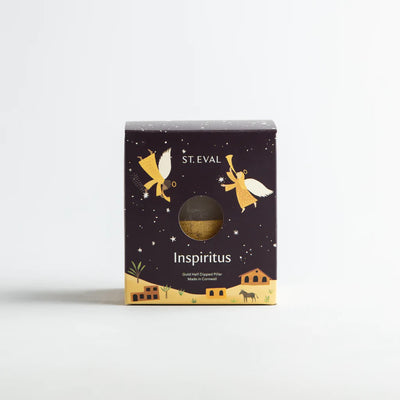 Inspiritus Gold Dipped Pillar Candle