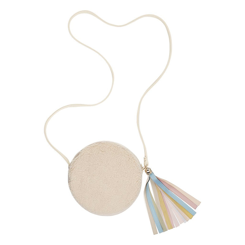Mimi & Lula - Fleece And Ribbon Tassle Bag