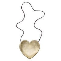 Mimi & Lula - GOLD HEART BAG - GOLD