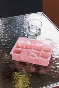 XL Ice Cube Tray Square - Pink