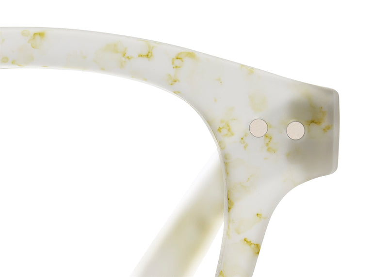 #C Reading Glasses - Oily White
