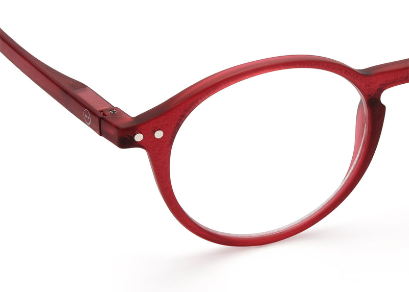 #D Reading Glasses - Rosy Red