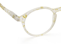 #D Reading Glasses - Oily White