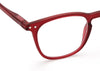 #E Reading Glasses - Rosy Red