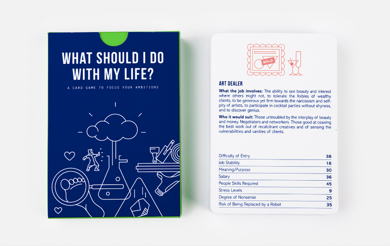 The School Of Life - What Should I Do With My Life? Card Game