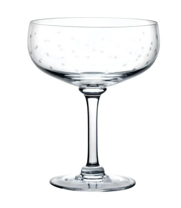 Cocktail Glasses - Set of 4 - Stars