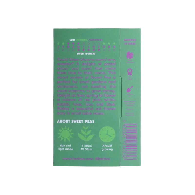 Sweet Pea 'Little Sweetheart' Seeds