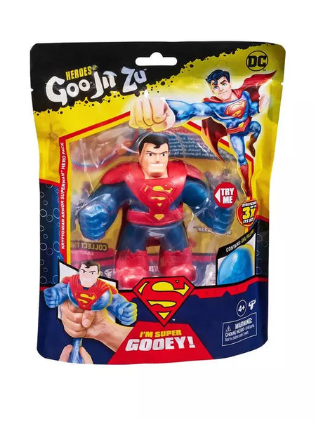 Heroes of Goo Jit Zu Kryptonian Armor Superman Stretch Figure
