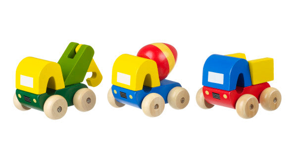 Orange Tree Toys - First WoodenTrucks - Set of 3