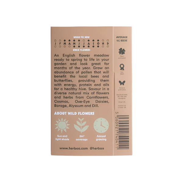 Wildflower 'Bee & Butterly' Seeds