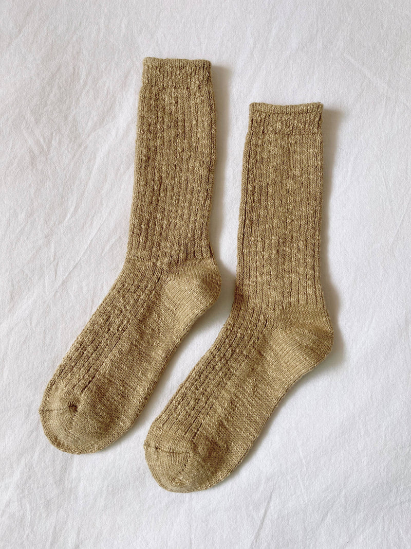 Cottage Socks - Tobacco