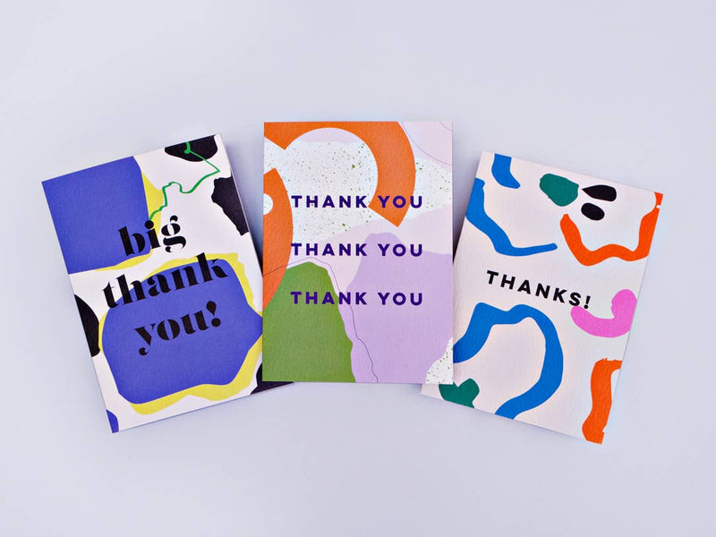 Mulberry Thank You Card Set