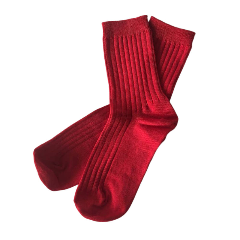 Her Socks - Classic Red
