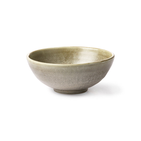 Rustic Bowl - Green/Grey