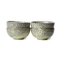 gradient Ceramics: Bowl green (set of 4)