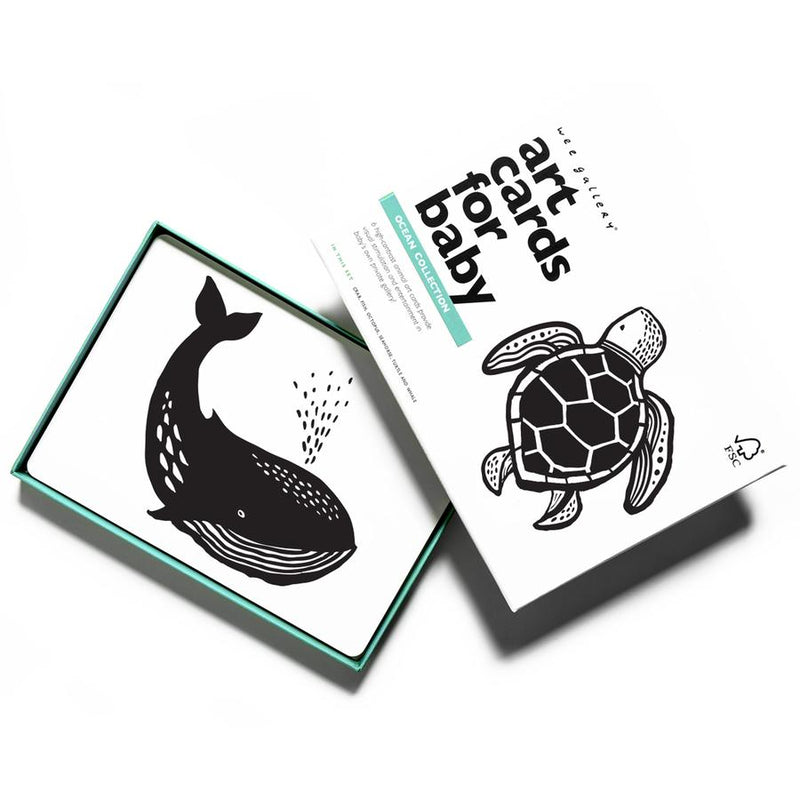 Ocean Art Cards for Baby