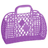 Sun Jellies - Retro Basket Jelly Bag - Purple - Large