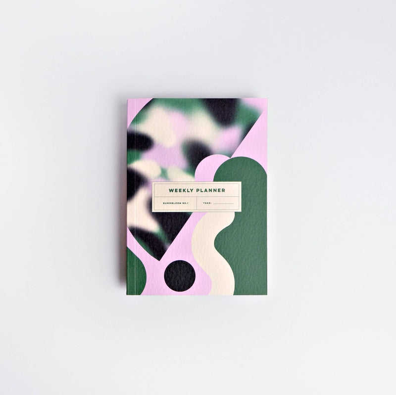 Superbloom No. 1 Lay Flat Pocket Weekly Planner