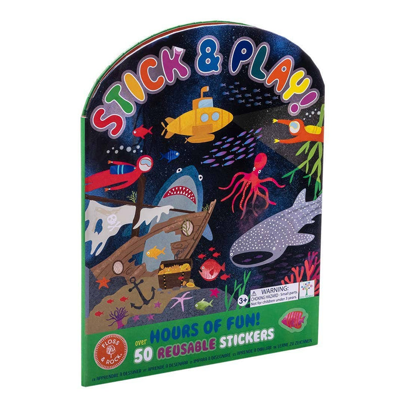 Deep Sea Stick & Play Book