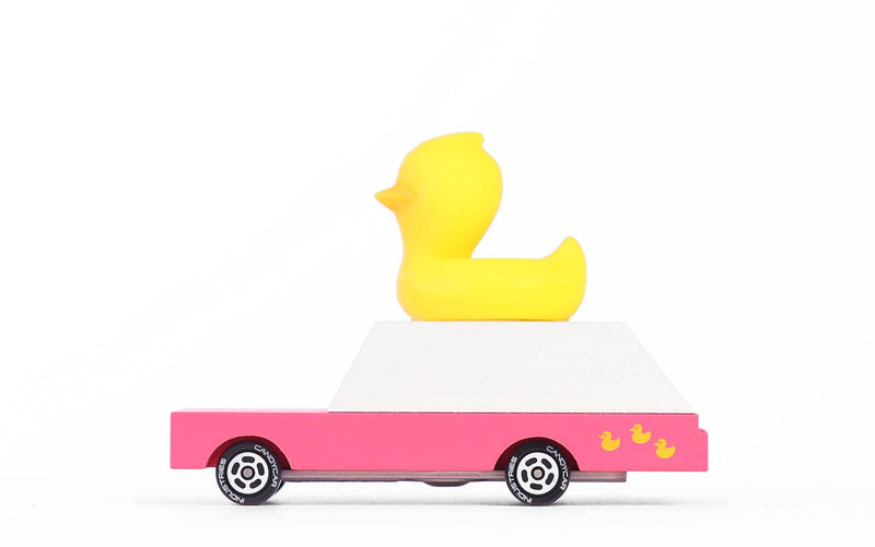 Candylab - Candycar - Duckie Wagon with Topper - Wooden Diecast Toy Car