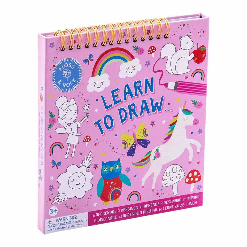 Floss and Rock - UK - Rainbow Fairy Learn To Draw