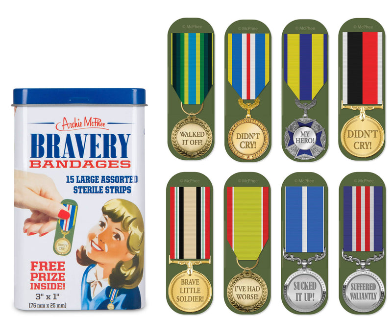 Archie McPhee - BANDAGE - BRAVERY