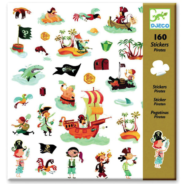 Djeco - Pirate Stickers