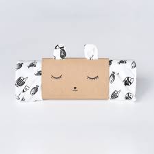 Organic Muslin Swaddle - Fish