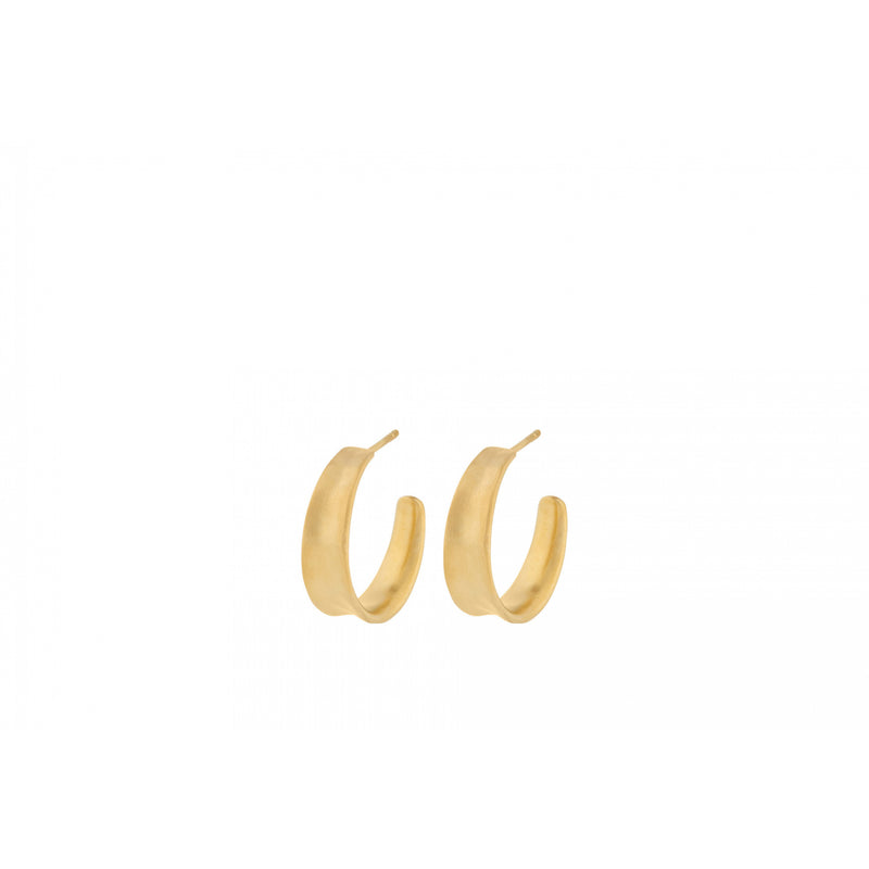 Small Saga Earrings - Gold Plated
