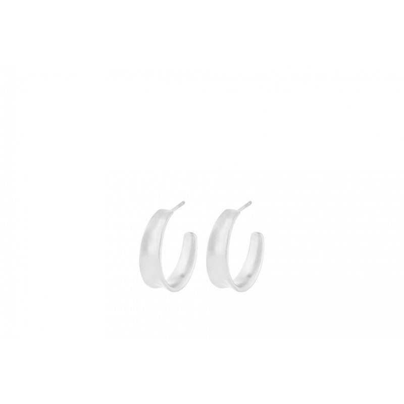 Small Saga Earrings - Silver