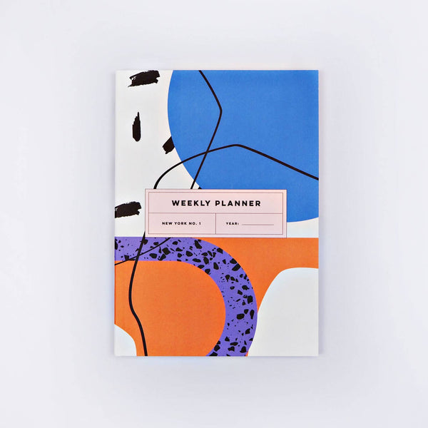New York No. 1 Weekly Lay Flat Planner Book