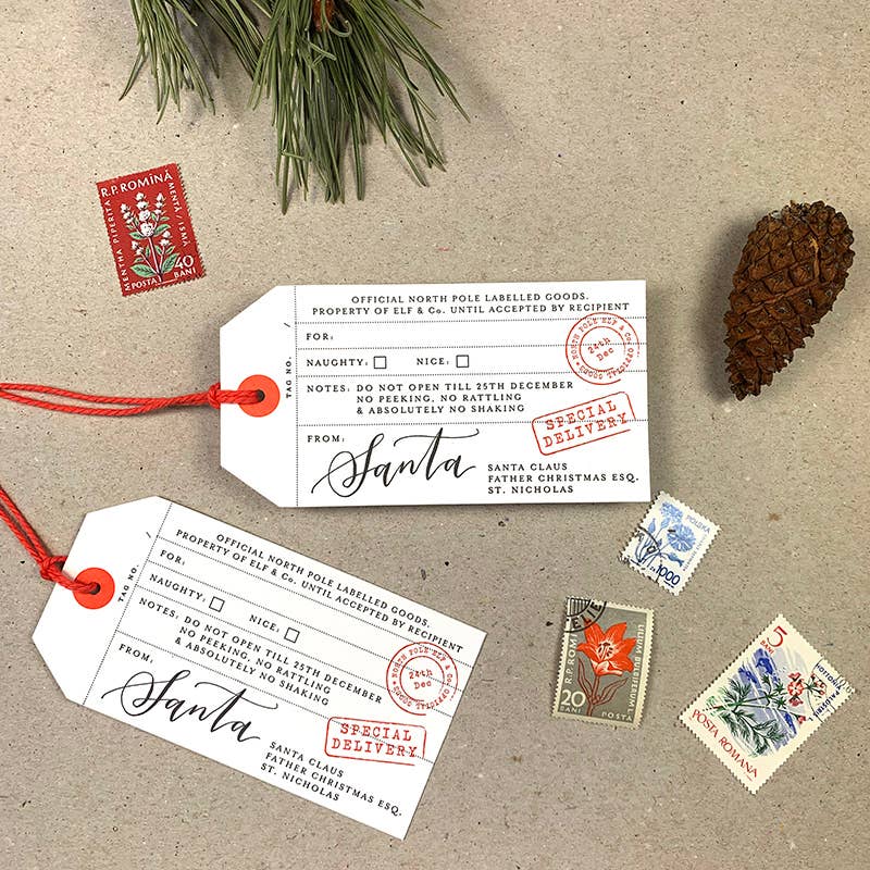 IMOGEN OWEN - LUXURY OFFICIAL SANTA TAGS