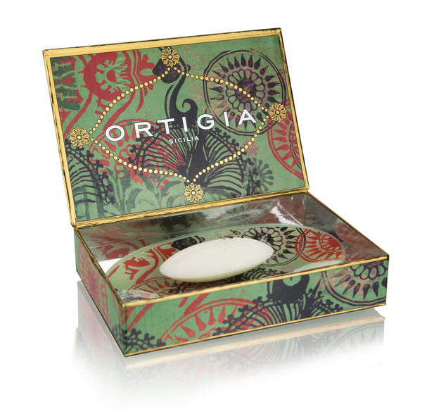 ORTIGIA - Fico D'India Glass Plate & Soap
