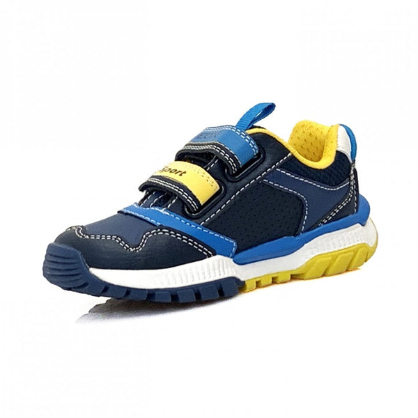 Geox - J Tuono - Navy / Yellow