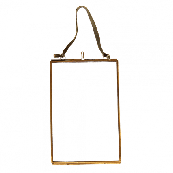 Hanging Brass Frame 15x10cm