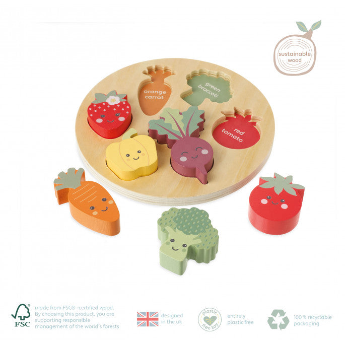 Happy Veggies Puzzle