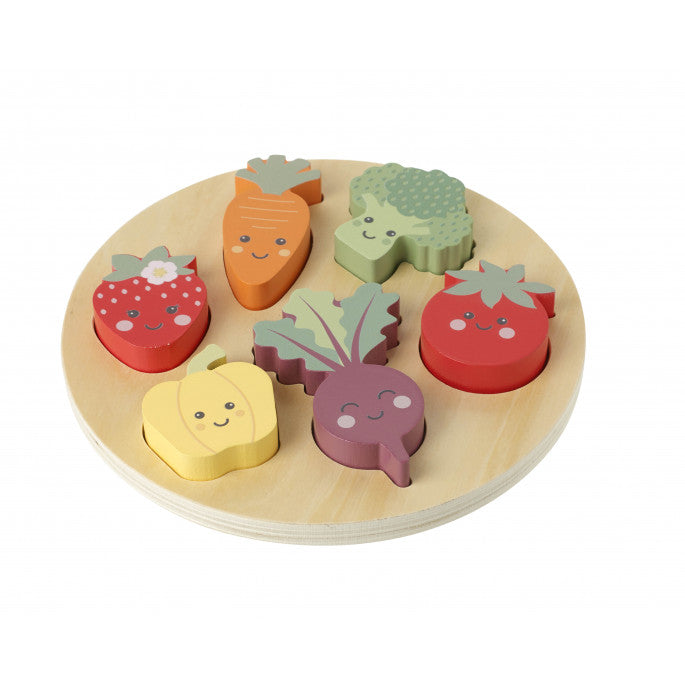 Happy Veggies Puzzle