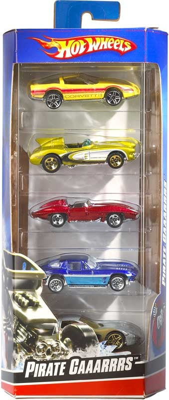 Hot Wheels - 5 Cars - Assorted