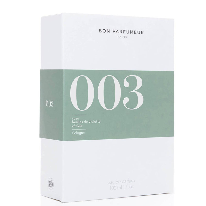 003 Yuzu, Violet Leaves, Vetiver - Cologne 30ml