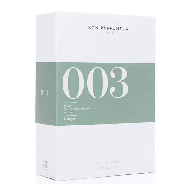 003 Yuzu, Violet Leaves, Vetiver - Cologne 30ml