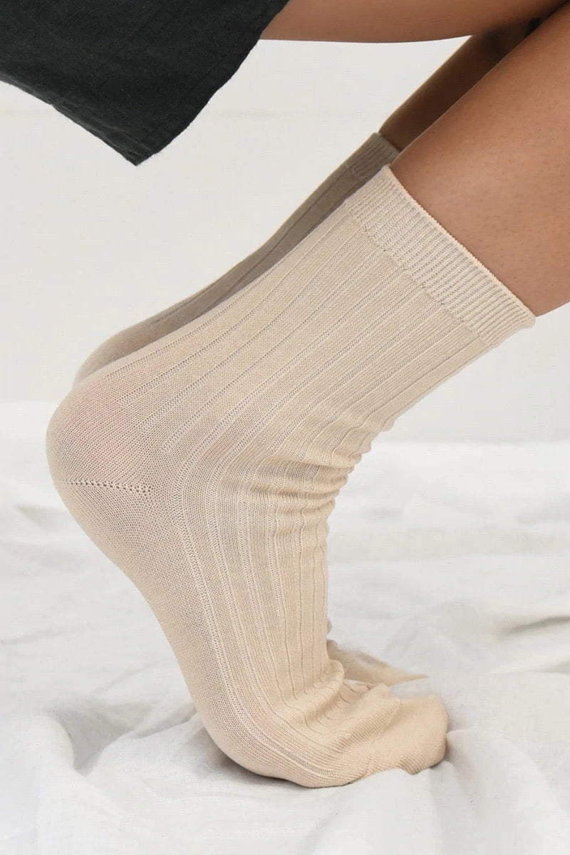 Her Socks - Porcelain