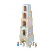 Orange Tree Toys - Stacking Cubes - Peter Rabbit