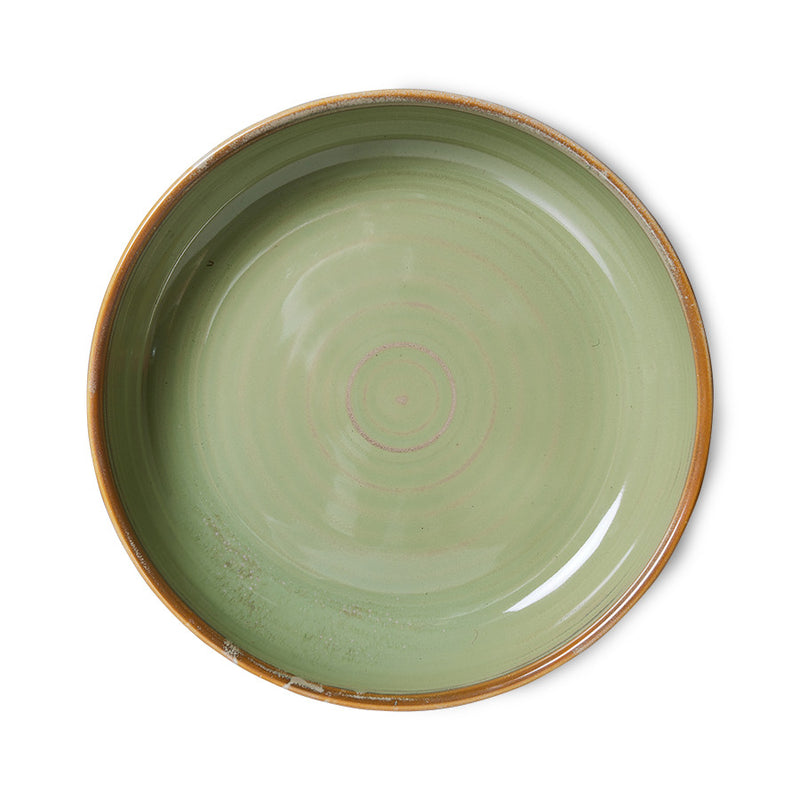 Chef Ceramics - Deep Plate Medium - Moss Green
