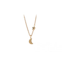Luna Star Necklace - Gold Plated