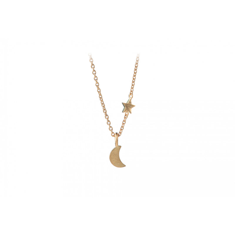 Luna Star Necklace - Gold Plated