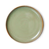 HKliving - Chef ceramics: side plate, moss green