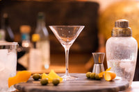 Martini Glasses - Set of 2 - Stars