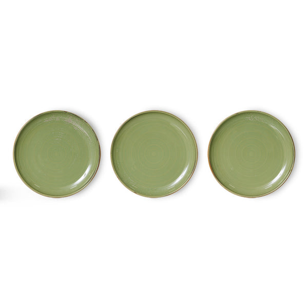 Chef Ceramics Side Plate - Moss Green