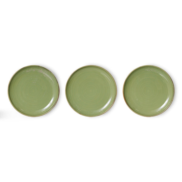 Chef Ceramics - Side Plate - Moss Green